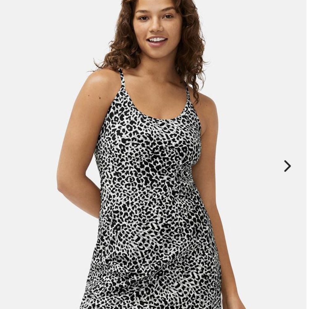 ❌ SOLD ❌ NWT: OV Exercise Dress in Snow Leopard